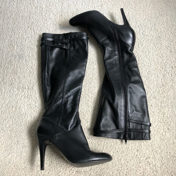 nine west high heel boots